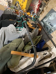 Подвійна стійка вішалка для одягу та взуття Smart Loft Master Rack сталева з полицею White