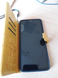 Чохол Embossed Cat and Dog для Xiaomi Redmi Note 14 4G EU Version книжка шкіра PU з візитницею м'ятний фото від покупців 1