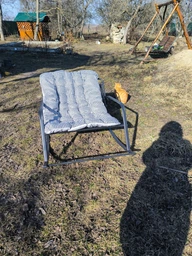 Крісло-гойдалка Cappone, 80x126x92, Графіт