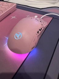 Мышь беспроводная игровая HYSJ Т90 с аккумулятором и подсветкой 2,4G+Bluetooth фото от покупателей 3