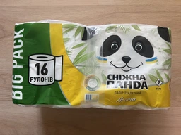 Туалетний папір Сніжна Панда Aroma 2 шари 8 рулонів (4823019008333) фото від покупців 3