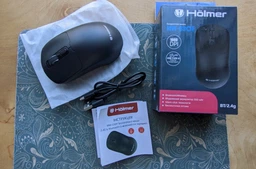 Мышь Holmer MW-03OF Wireless/ Bluetooth Black фото от покупателей 9