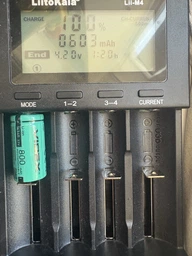 Акумулятор Videx літій-іонний 16340 (без захисту) 800mAh bulk/1шт