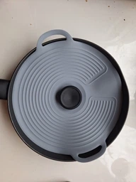 Кришка для каструлі силіконова CooKstyle з ручками багаторазова діаметр 28 см HP34541L фото від покупців 1
