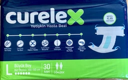 Подгузники для взрослых Curelex Medium 30 шт (8697405346790) фото от покупателей 1