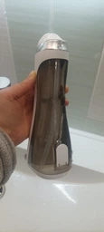 Ирригатор для полости рта 200 мл беспроводной аккумуляторный Oral Irrigator, портативный с 3 режимами работы и 4 сменными насадками для ухода за зубами, деснами и брекетами Белый, RGL-137-White фото от покупателей 7