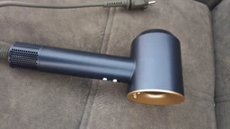 Професійний фен стайлер для волосся Super Hair Dryer 1600 Вт + 5в1 насадок, сірий / фуксія фото від покупців 1