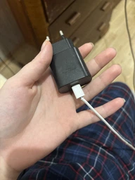 Кабель швидкої зарядки для Apple iPhone 15/15 Plus/15 Pro Max , iPhone 16/16 Plus/16 Pro Max, Samsung, Huawei, Xiaomi, Meizu, Vivo, Oppo Швидка зарядка Type-C для Type-C (USB-C - USB-C) 60W 1м Woven White фото від покупців 3