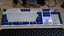 Клавіатура Maxxter KBG-RGB-01-UA ( синій, сірий ) фото от покупателей 3