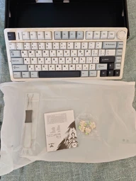 Бездротова ігрова механічна клавіатура Aula F75 2.4G Bluetooth з RGB Hot swap фото от покупателей 11