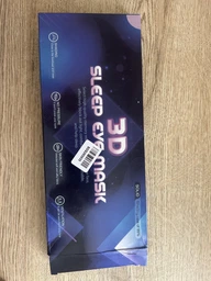 Маска для сна 3D Sleep Eye Mask и медитации дышащая повязка на глаза черная сон маски повязки + подарок: подарочная упаковка и беруши фото от покупателей 5