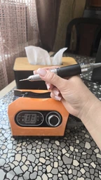 Фрезер для маникюра и педикюра Nail Drill ZS-717 белый 45000 об/мин (аппаратный маникюр для ногтей) фото от покупателей 2
