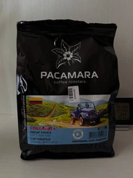 Кофе в зернах PACAMARA Колумбия CAUCA DECAF Без кофеина Натуральный жареный Моносорт Арабика 1 кг (4820287550038)