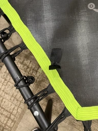 Батут для занятий фитнесом с ручкой FunFit 127 см Green