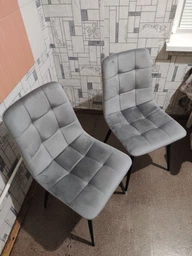 Стул для кухни и гостиной Special4You Success Light Grey (E6576) фото от покупателей 3