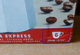 Кавоварка гейзерна Bialetti Moka Express (0.190 л – на 4 чашки) фото від покупців 6