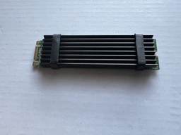 Радиатор охлаждения FinalCool SSD M.2 2280 NVMe NGFF Black ребристый фото от покупателей 1