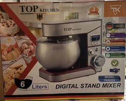 Міксер планетарний з чашею 6л, 4000Вт, Top Kitchen TК00224 / Кухонний тістоміс для дому / Кухонна машина фото від покупців 2