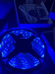 Розумна світлодіодна стрічка RZTK Smart RGB LED BT USB 5м + пульт фото від покупців 6