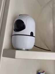 Видеоняня цифровая радионяня WiFi камера видеонаблюдения IP с датчиком движения ночным видением двусторонней связью фото от покупателей 4
