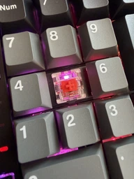 Клавиатура беспроводная GamePro Asgard Drakkar Keychron Super Red Switch Wireless/Bluetooth/USB Blue (MK305BL) фото от покупателей 3