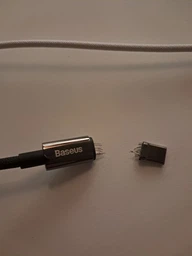 Кабель быстрой зарядки «Type-C to Type-C» Baseus Tungsten Gold 240W PD3.1 2m Fast Charging Data Cable, чёрный фото от покупателей 1