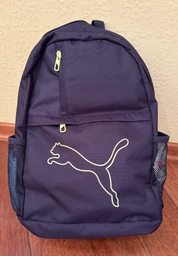 Рюкзак спортивный тканевый 18 л вмещает формат А4 Puma Plus Backpack 09118001 Black (4067984175571) фото от покупателей 3