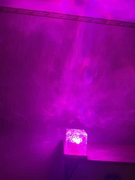 Ночник от USB куб звездное небо LED настольная RGB лампа 16 цветов для спальни и детской + пульт