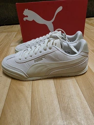 Женские кеды низкие Puma Super Turino SD 40261402 36 (3.5UK) 22.5 см Gray Echo/Gray Echo/Silver (4069156600607)
