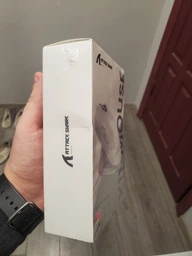 ATTACK SHARK X11 63g Біла ігрова миша (PAW3311, 22000 DPI, Bluetooth/2.4G/USB-C, RGB док-станція) фото від покупців 11