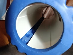Масажний ролер EasyFit Grid Roller Mini 30 см синій фото від покупців 1