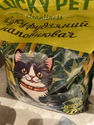 Наполнитель Lucky Pet кукурузный, 7л фото от покупателей 2