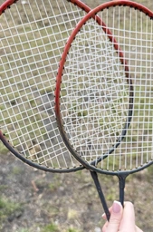 Набор ракетки для бадминтона Newt King Badminton Pro 2 ракетки волан чехол (NE-BD-209GB) фото от покупателей 3