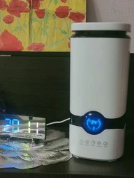 Зволожувач повітря великий для дому Ultrasonic Air Humidifier настільний з аромадифузором 4Л фото від покупців 5