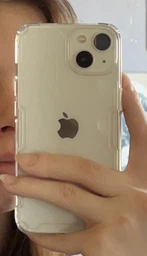Протиударний TPU Чохол Nillkin Nature Pro Series для Apple iPhone 13/14 (6.1") Темно-фіолетовий (прозорий)