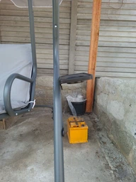Садовые Качели 3-х местные до 220 кг c Подстаканником Серые Gardenline VIP Grey для 3 Человек с Навесом - Тентом Польша фото от покупателей 2