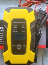 Зарядное устройство для автомобильного аккумулятора свинцово кислотного 12V 5A импульсное автоматическое с ЖК-дисплеем фото от покупателей 7