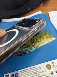 Противоударный чехол для iPhone 17 Pro Max IPAKY Comely Magsafe Series Прозрачный фото от покупателей 2