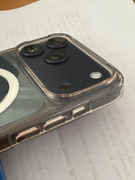 Противоударный чехол для iPhone 17 Pro Max IPAKY Comely Magsafe Series Прозрачный фото от покупателей 1