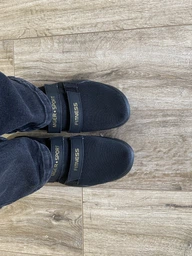 Кроссовки для становой тяги Deadlift Shoes чёрные с липучками Китай 43 Чёрный фото от покупателей 1