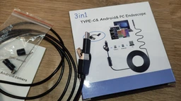 Эндоскоп для смартфона и компьютера Type-C + USB для Android Windows с гибким зондом, 2 м, камера 5.5 мм автомобильный для дома водонепроницаемый, гибкая камера фото от покупателей 11
