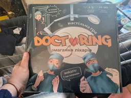 Настольная игра Strateg Doctoring - соревнования врачей на украинском языке (30916)