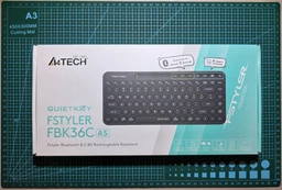 Клавиатура беспроводная A4Tech FBK36C AS Bluetooth/Wireless Black (4711421000222) фото от покупателей 5