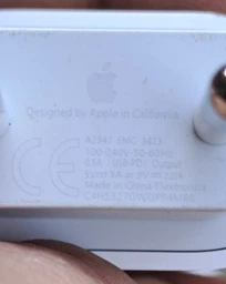 Комплект швидкого заряджання для Apple iPhone / iPad, Зарядний пристрій 20W USB-C Power Adapter (Type-C), Кабель заряджання USB-C to Lightning White фото від покупців 2