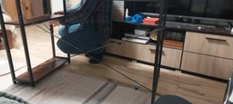 Компьютерный стол Лофт 120 x 60 см Bonro BN-003 Loft темно - коричневый с боковыми полками Рабочий офисный фото от покупателей 2