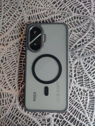 Захисний чохол Deexe Matte Skin with MagSafe для Xiaomi Poco F7 - Black фото від покупців 1