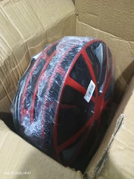 Колпаки на колеса Elegant R14 Rapid red&black фото от покупателей 4