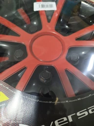 Колпаки на колеса Elegant R14 Rapid red&black фото от покупателей 3