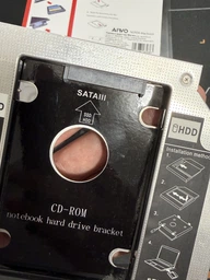 Адаптер Maiwo для подключения 2.5" HDD/SSD SATA 3.0 в отсек привода Apple Macbook 9.5 мм (NSTOR-Macbook) фото от покупателей 1