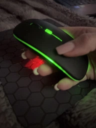 Мышка беспроводная бесшумная компьютерная Art Planet Mouse Pro 3 Slim для макбука ПК и ноутбука аккумуляторная безпроводная 2в1 Bluetooth и USB 2.4ГГц плоская Slim с RGB подсветкой к мак компьютеру игровая 400мАг фото от покупателей 7